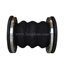 Flexible Three Bellows Rubber Expansion Joint